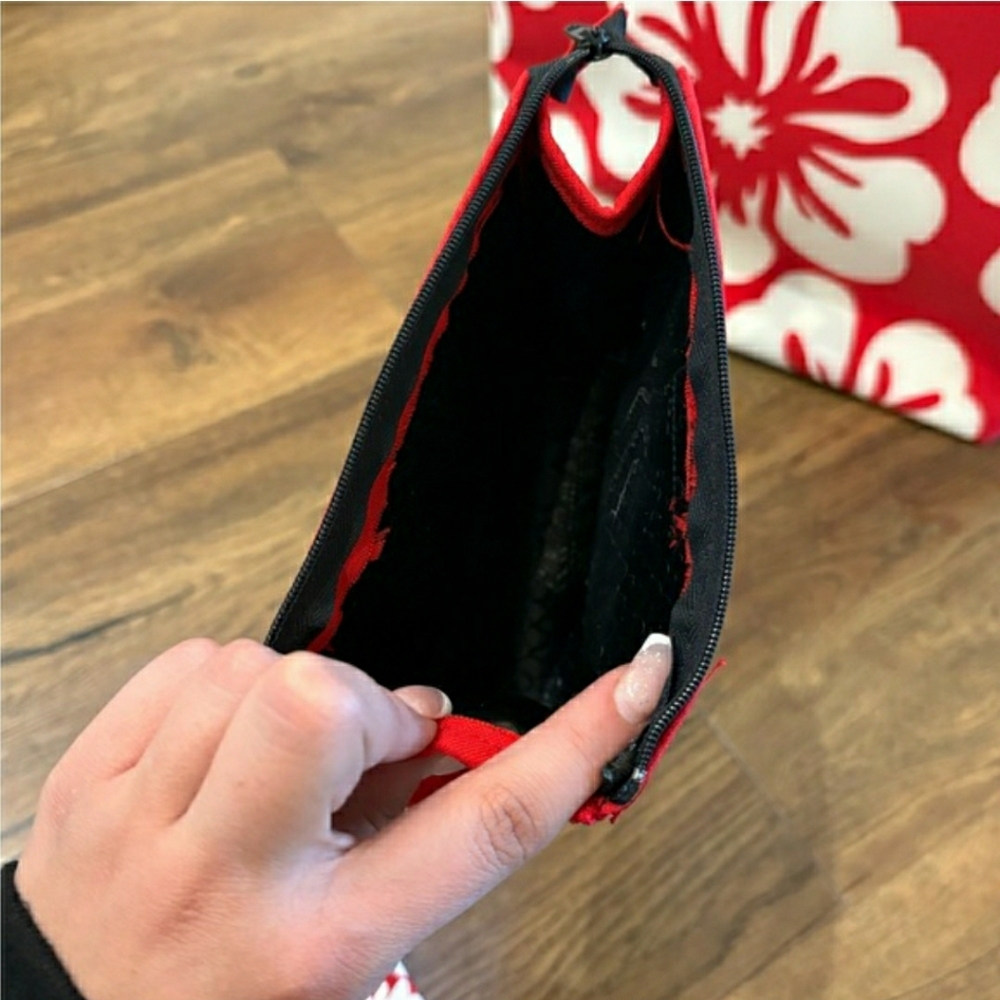 Kate Spade Red Floral Tote Bag - Picture 8 of 15